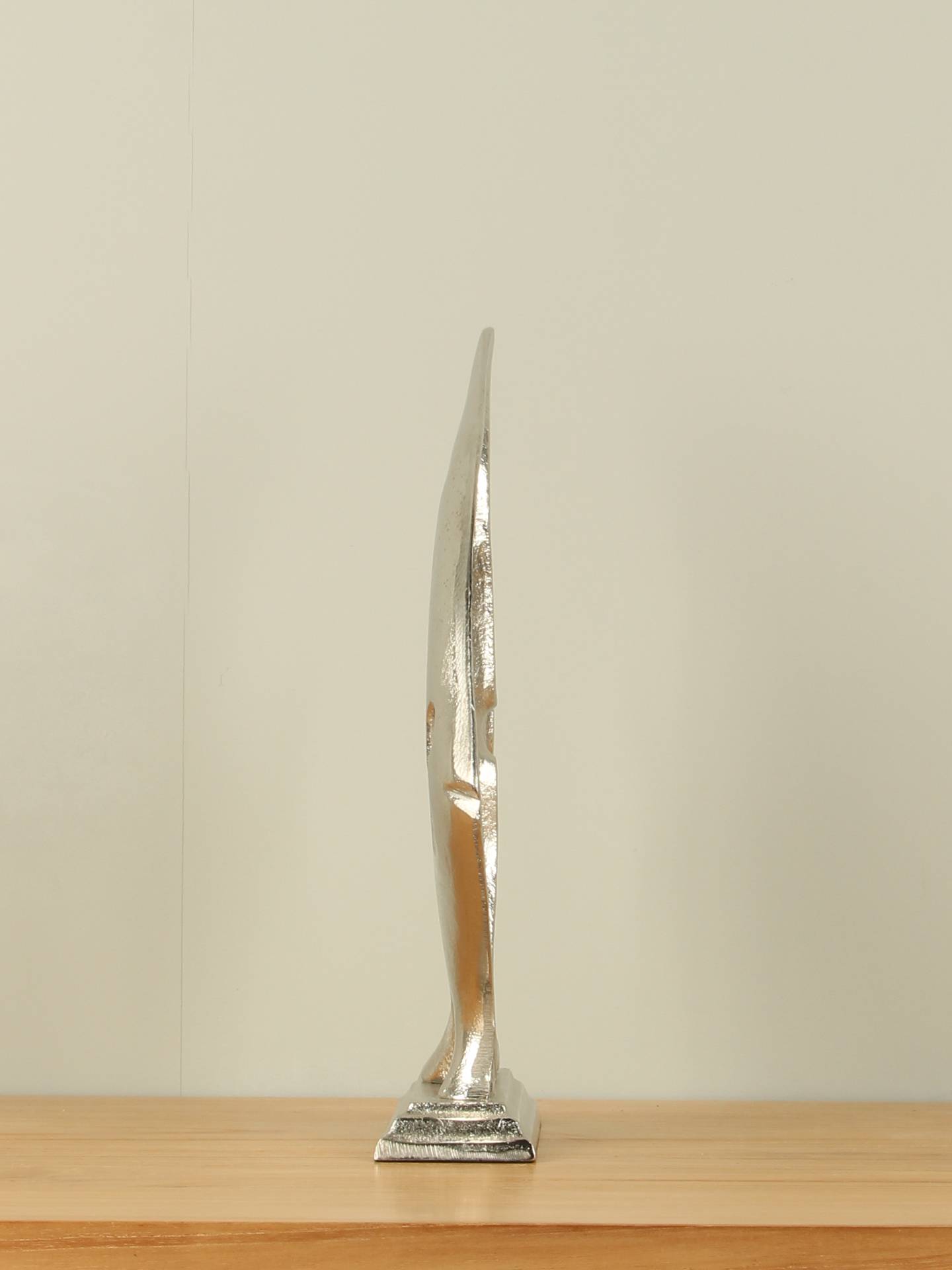 Figur für den Innenbereich - Aluminium - Dekoration Fisch - 39x25 cm – Bild 3
