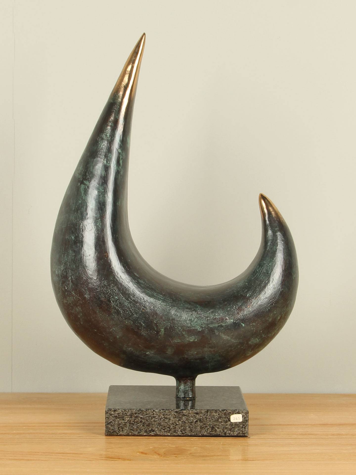 Skulptur für drinnen oder draußen - Bronze - Vogel - 43x27x13 cm – Bild 3