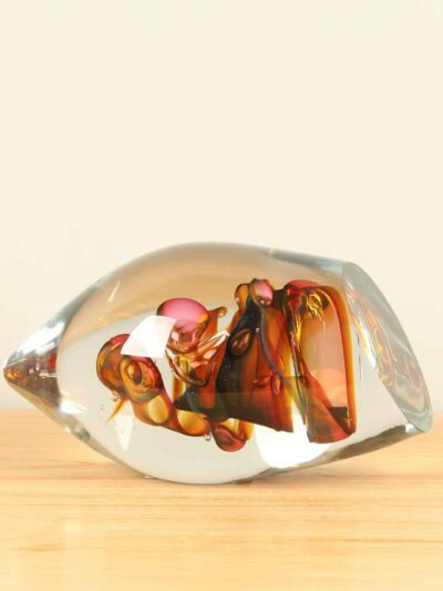 Exklusive Glaskunst – Multicolor – Glas – Glaskunst, Glasknauf Nice – 18x33x18 cm