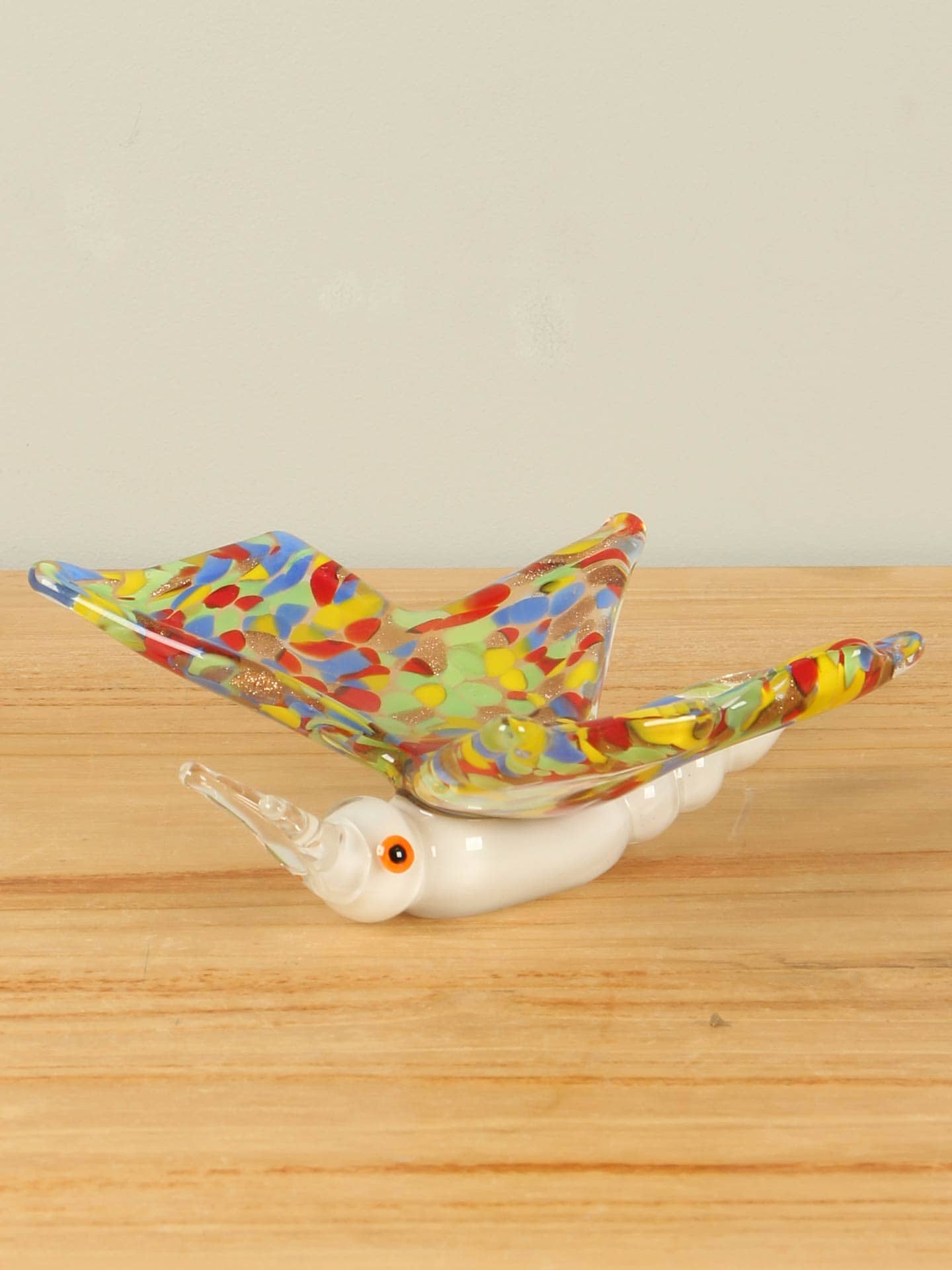 Glaskunst - Multicolor - Glas - Farbiger Schmetterling - 7x20x18 cm