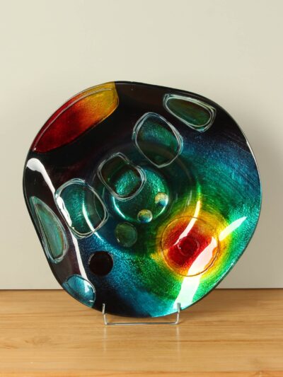 Schale – Multicolor – Glas – Sun Ø48