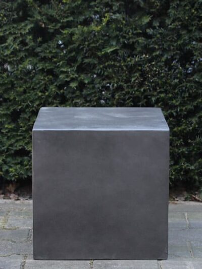 Sockel / Säule – Anthrazit – Light Cement – 40x40x40 cm