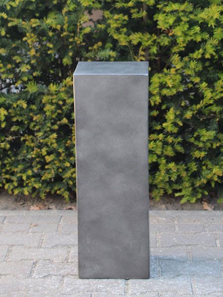 Sockel / Säule - Anthrazit - Light Cement - 80x30x30 cm