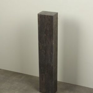 Sockel / Säule - Geseifter Blaustein - Chinesischer Hartstein - 80x15x10 cm