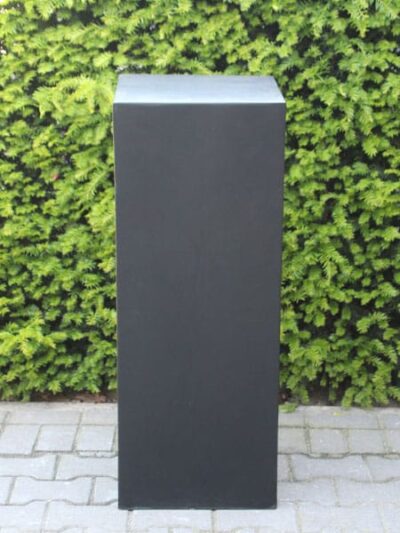 Sockel / Säule – Schwarz – Light Cement – 100x40x40 cm