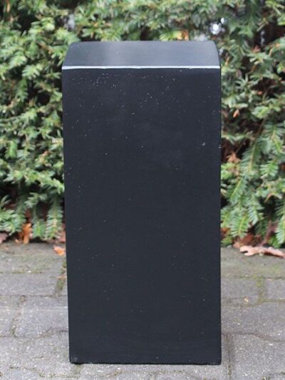 Sockel / Säule – Schwarz – Light Cement – 40x20x20 cm