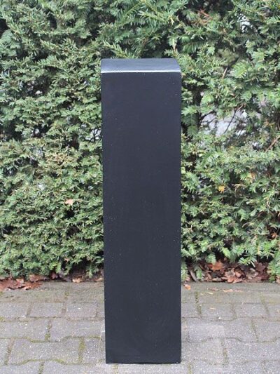 Sockel / Säule – Schwarz – Light Cement – 80x20x20 cm