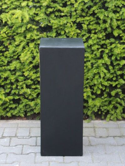 Sockel / Säule – Schwarz – Light Cement – 80x30x30 cm