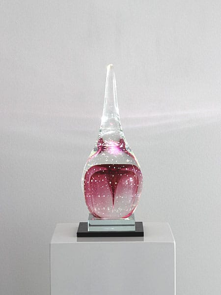 Beleuchtung - Schwarz - Glas - LED-Plateau rund Ø 6 cm – Bild 3