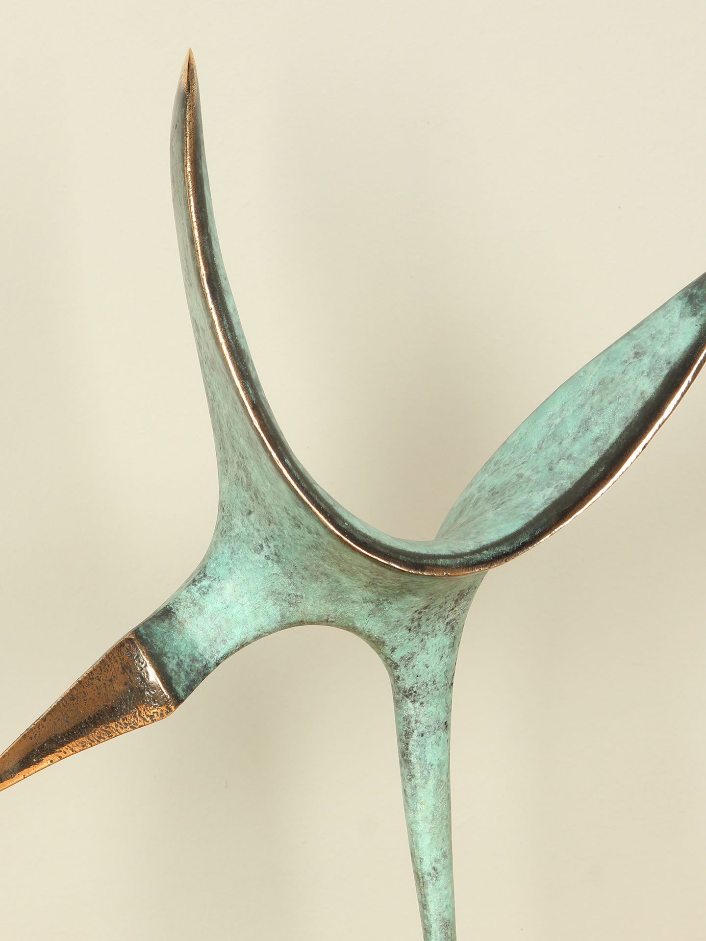 Figur für den Innenbereich - Bronze - Vogel - 31x23x10 cm – Bild 4