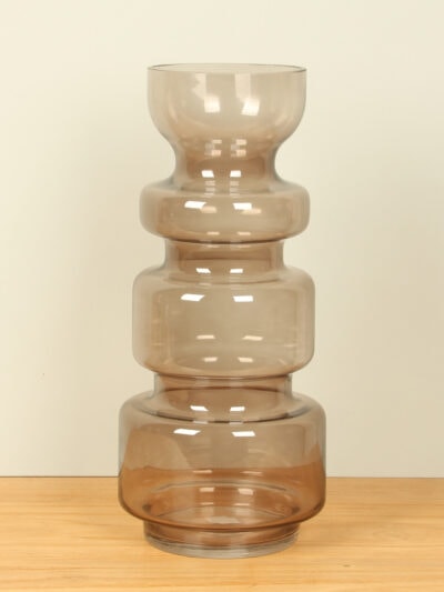 Vase – Braun – Glas – Chazia hoch