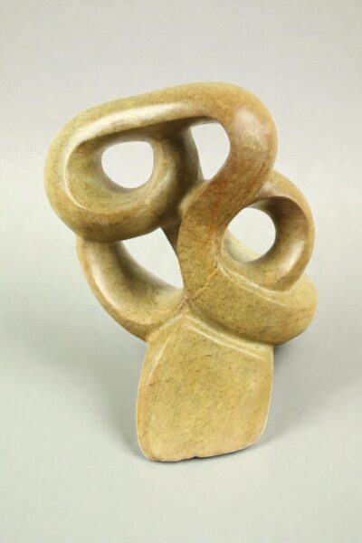 Gartenfigur – Cheetah Jade – Gelb – Naturstein – Bounce – 30x21x13 cm