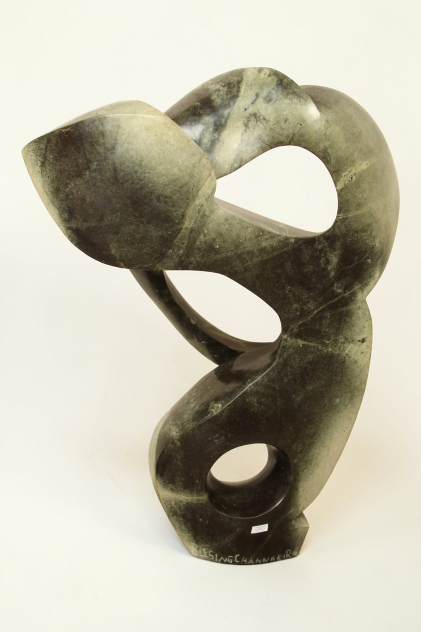 Gartenfigur - Cheetah Jade - Grün - Naturstein - Arrows - 66x50x26 cm – Bild 3