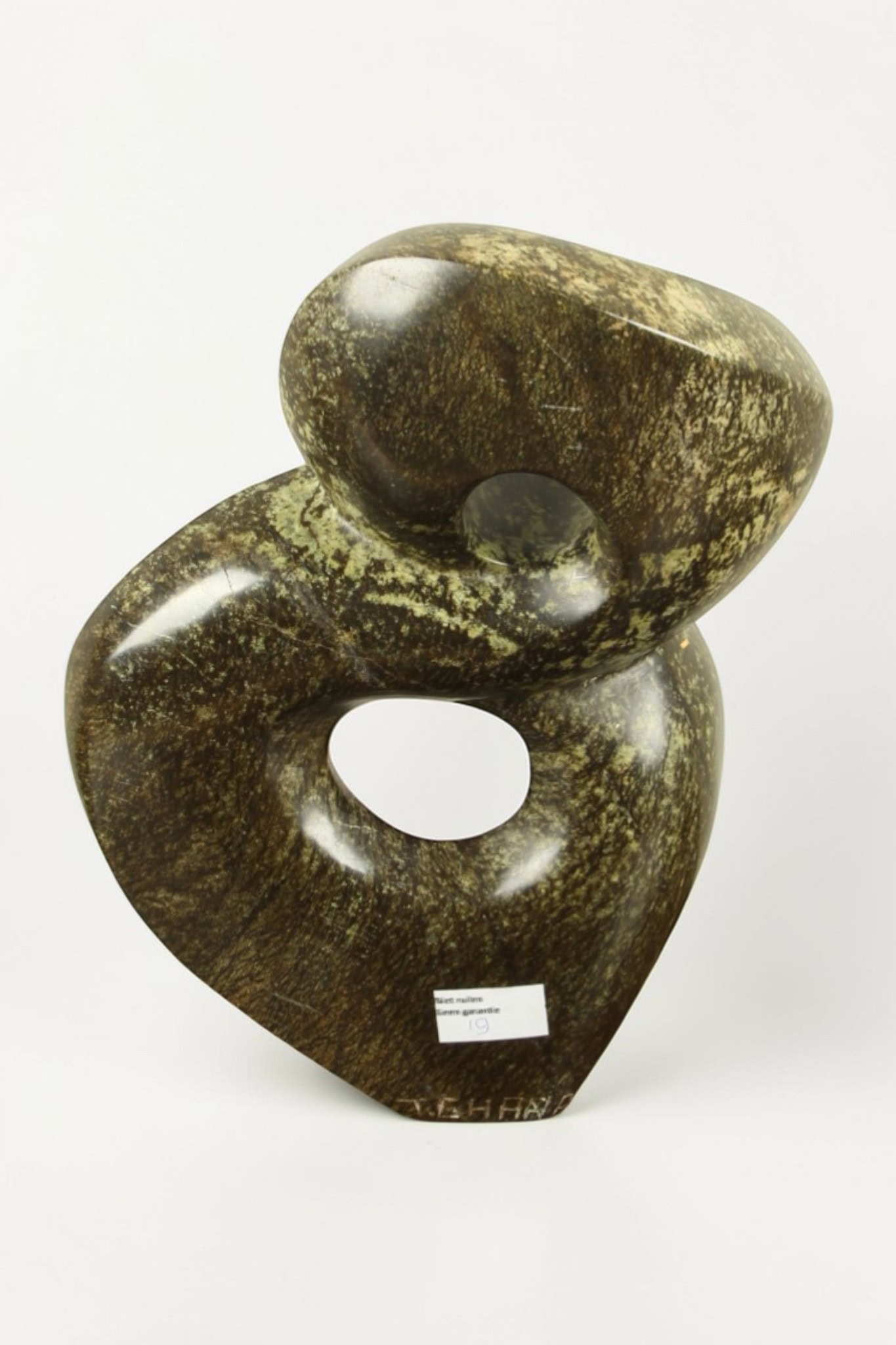 Gartenfigur - Cheetah Jade - Grün - Naturstein - Breeze - 32x25x15 cm – Bild 3