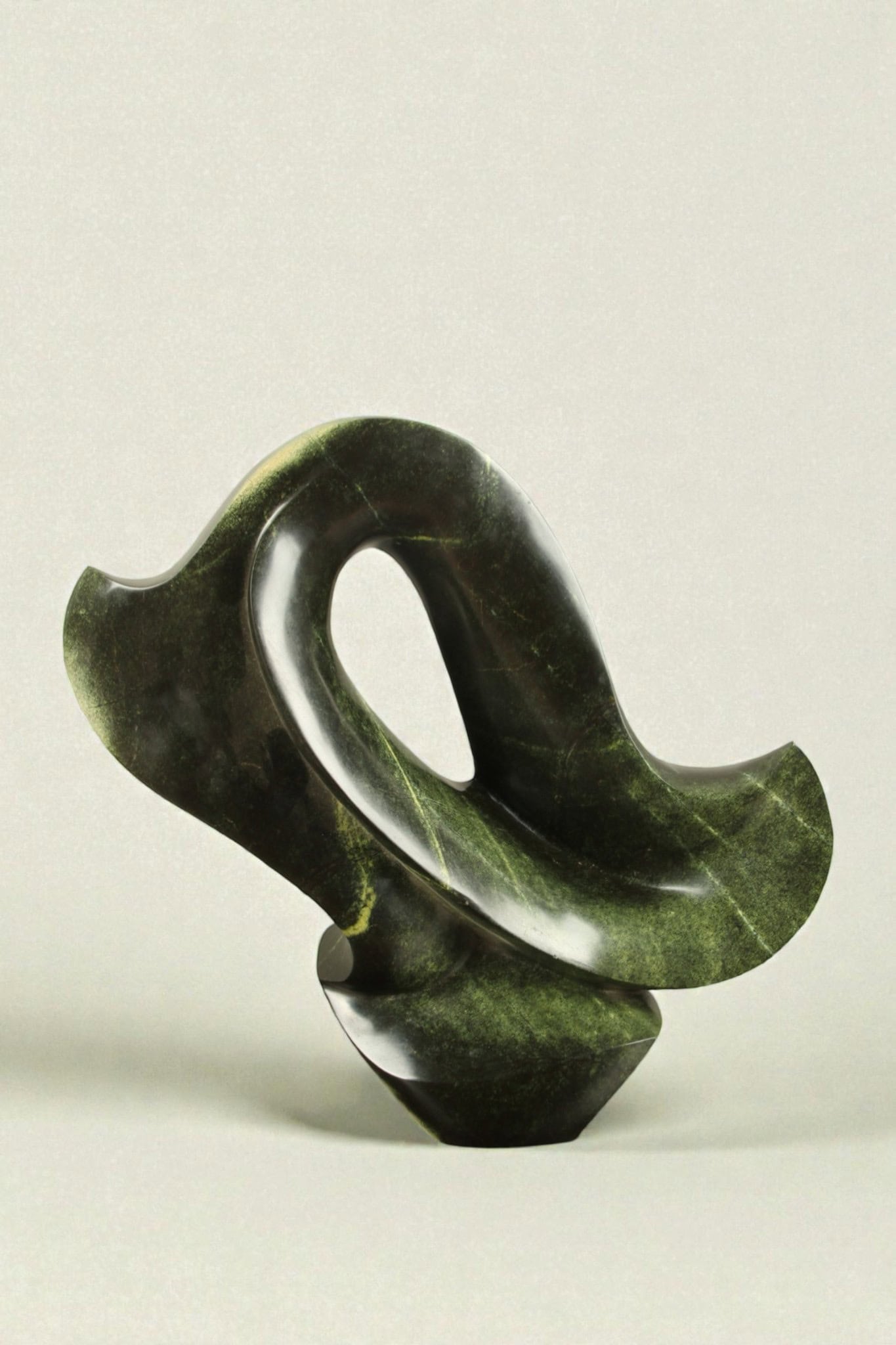 Gartenfigur - Cheetah Jade - Grün - Naturstein - Cheerful - 41x46x13 cm