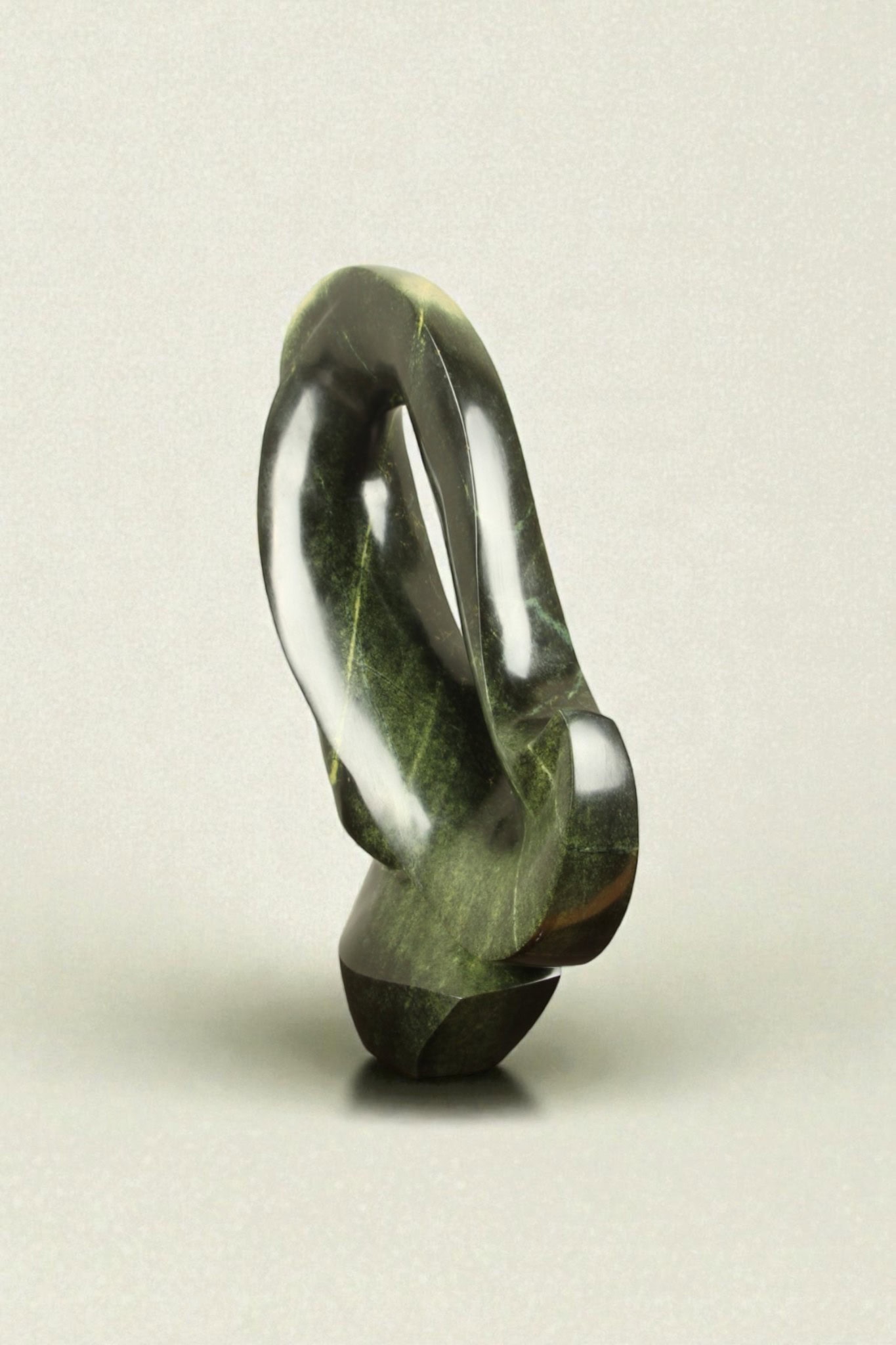 Gartenfigur - Cheetah Jade - Grün - Naturstein - Cheerful - 41x46x13 cm – Bild 2