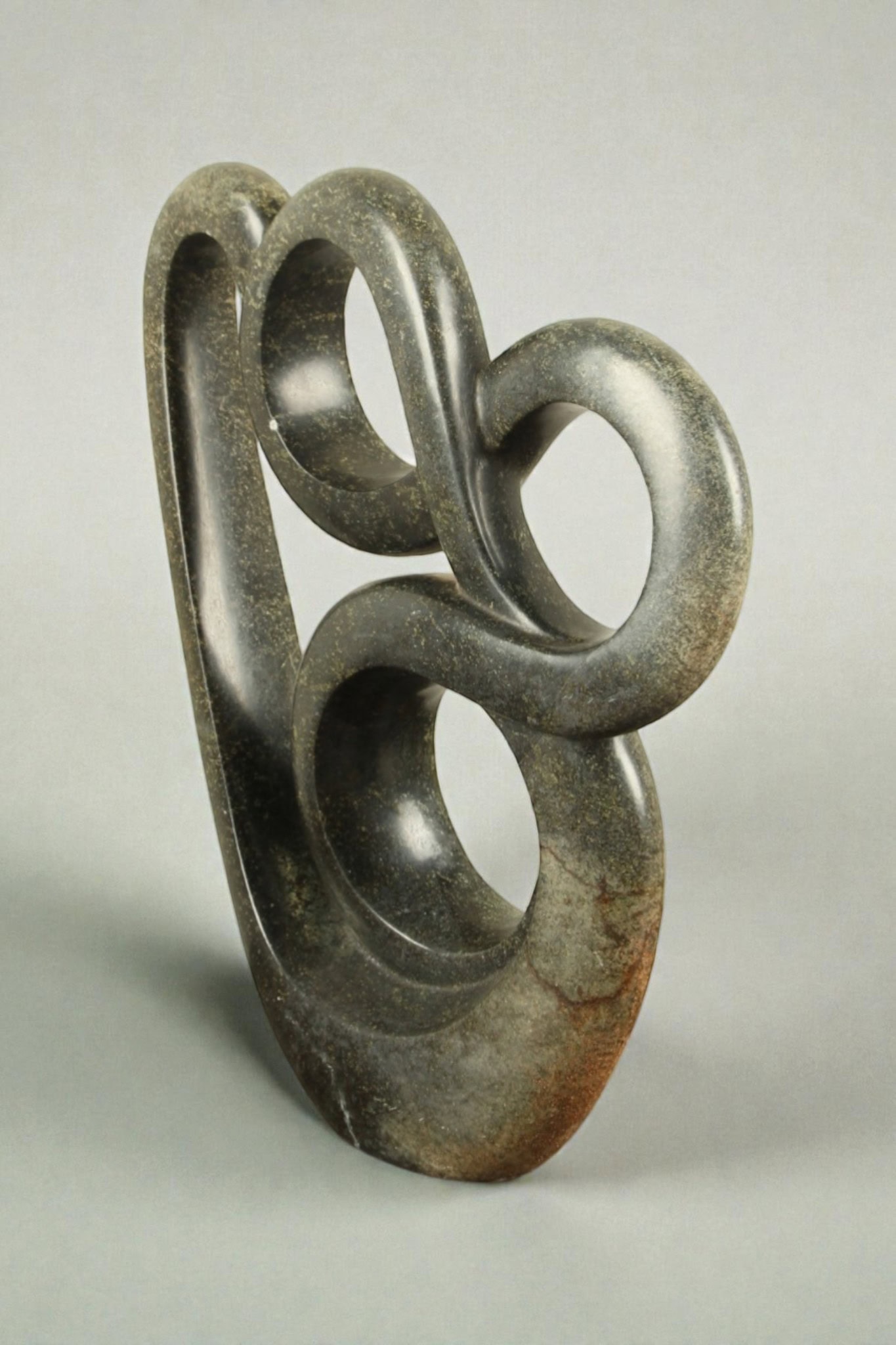 Gartenfigur - Cheetah Jade - Grün - Naturstein - Highlight - 40x35x8 cm – Bild 2