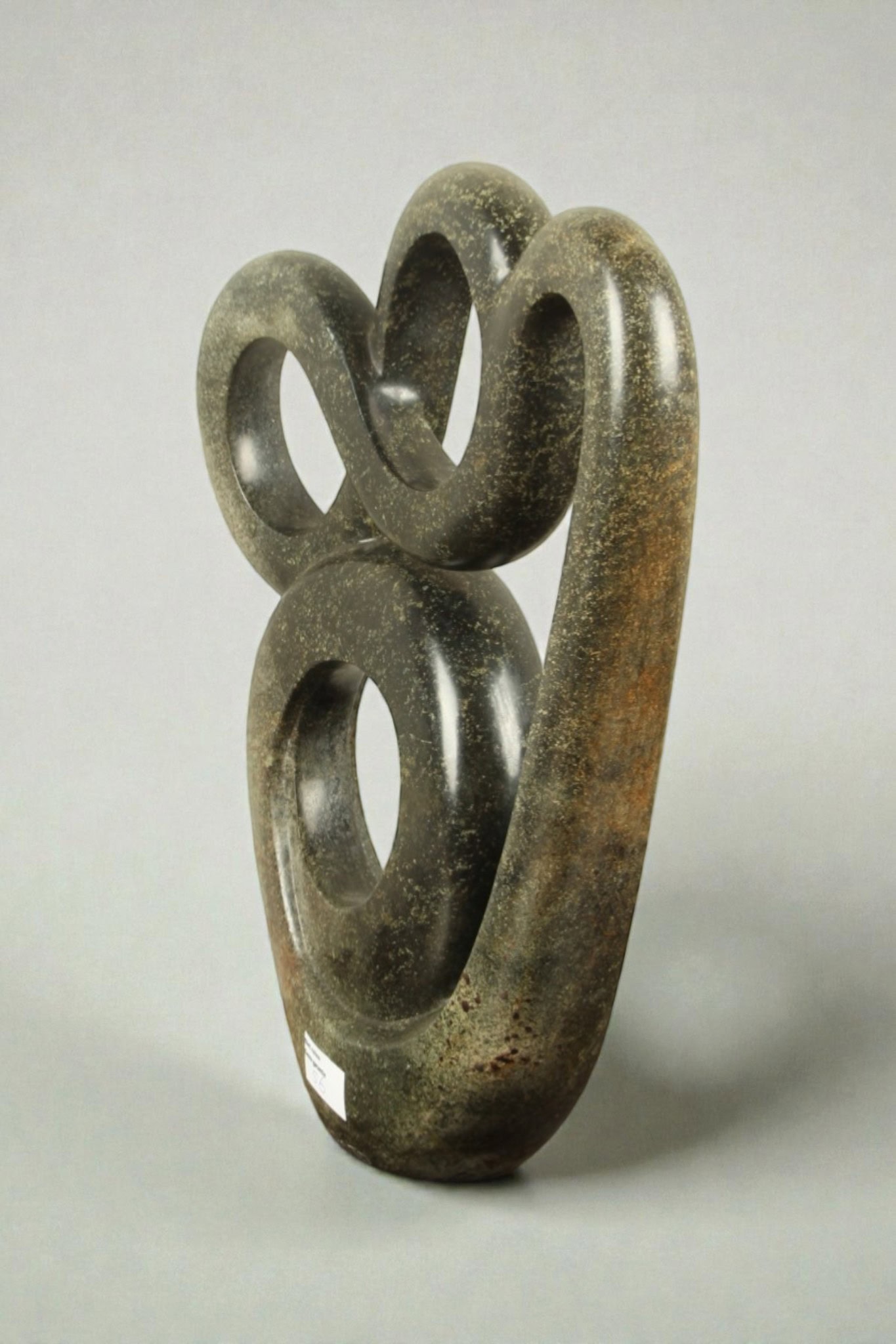 Gartenfigur - Cheetah Jade - Grün - Naturstein - Highlight - 40x35x8 cm – Bild 4