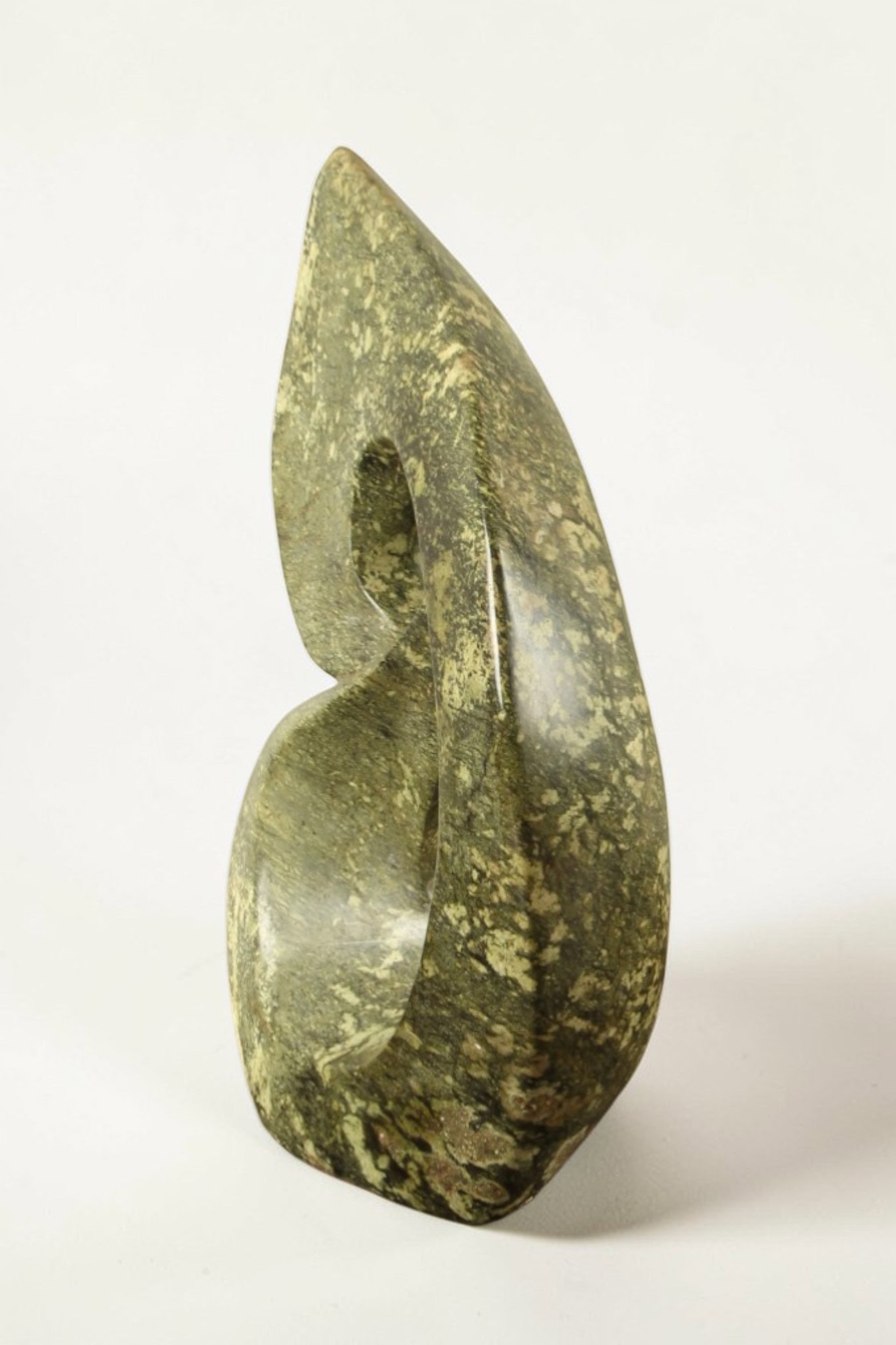 Gartenfigur - Cheetah Jade - Grün - Naturstein - Jazz - 30x21x10 cm – Bild 2