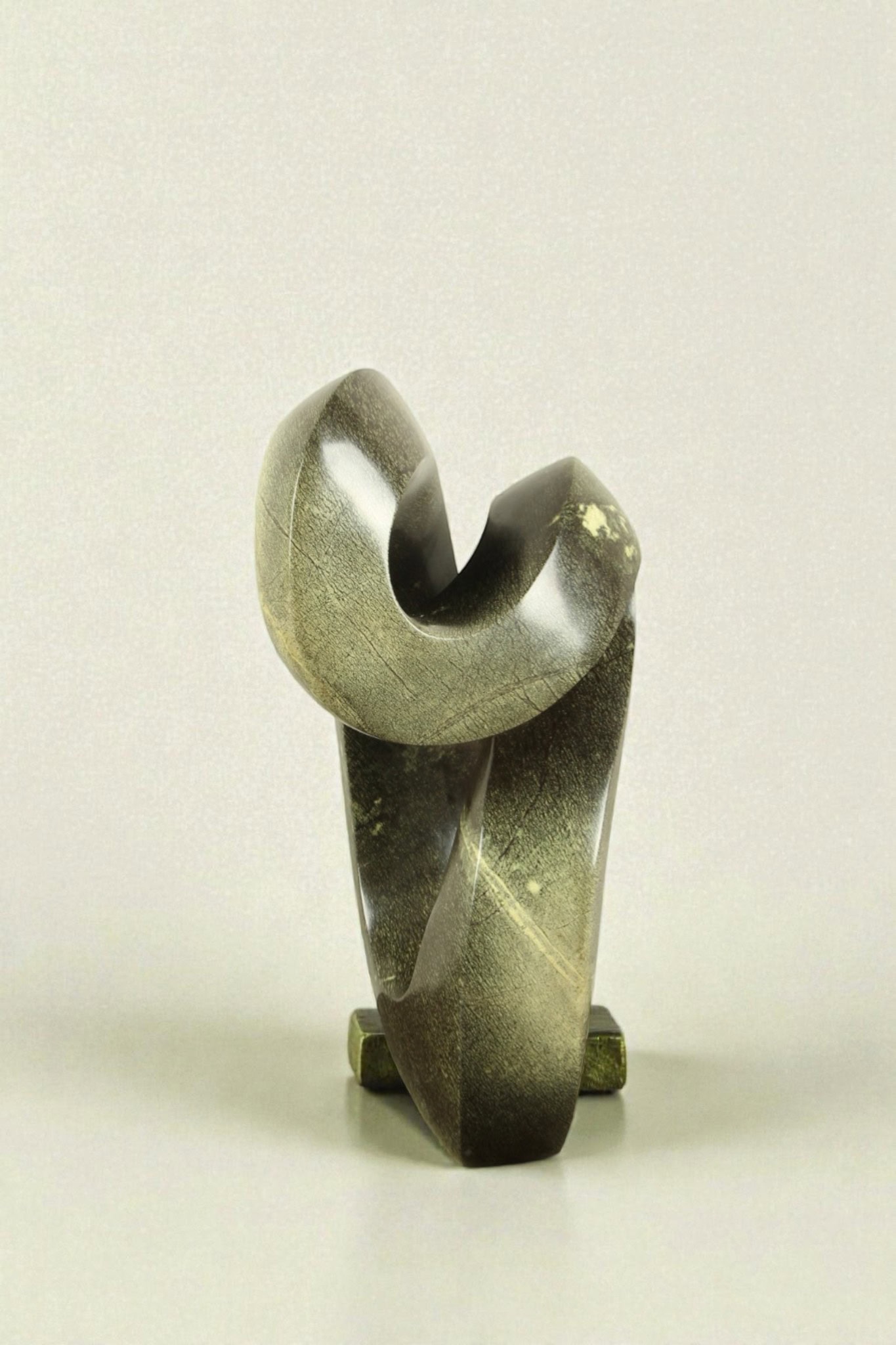 Gartenfigur - Cheetah Jade - Grün - Naturstein - Rhythm - 37x24x17 cm – Bild 4