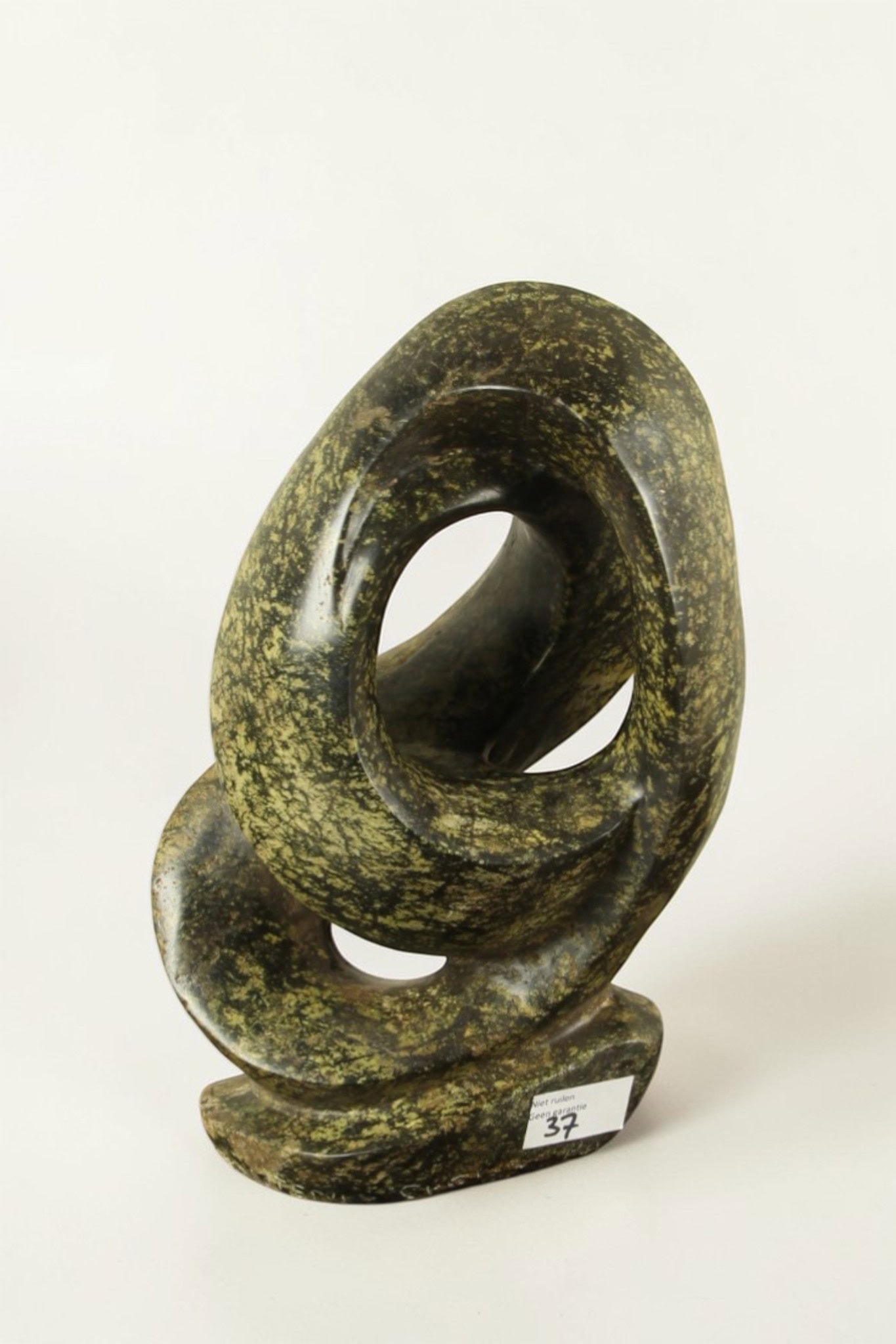 Gartenfigur - Cheetah Jade - Grün - Naturstein - Slowly - 31x20x14 cm