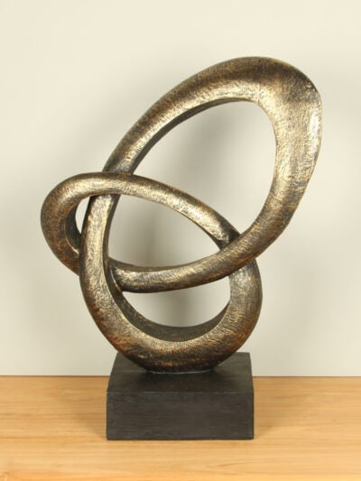 Skulptur für drinnen oder draußen – Resin – Unity – 69x21x6 cm