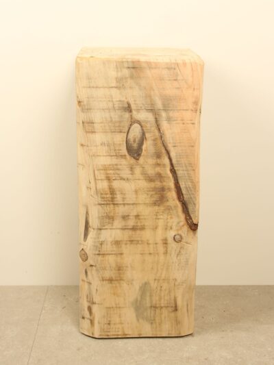 Sockel / Säule, Sockel für den Innenbereich – Braun – Kiefernholz – 70x30x30 cm