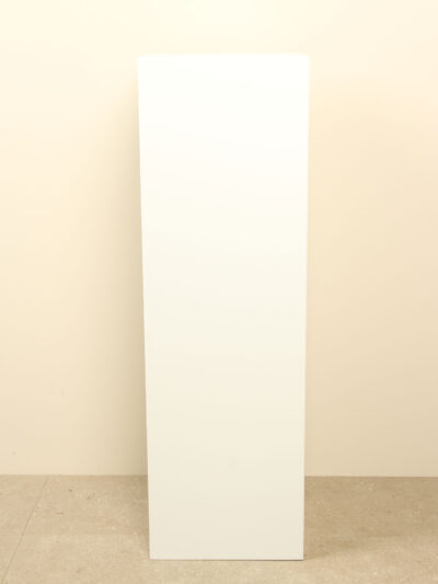 Sockel / Säule – Weiß – MDF – 80x25x25 cm