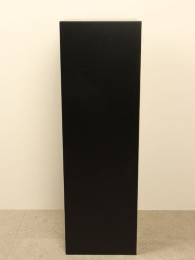 Sockel / Säule – Schwarz – MDF – 80x25x25 cm