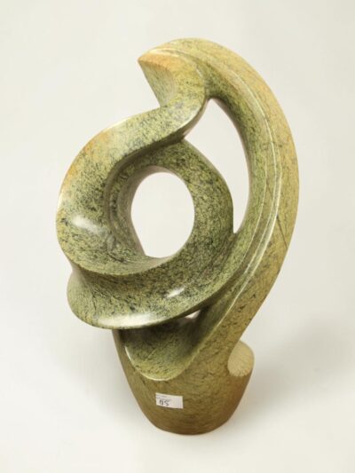 Gartenfigur – Cheetah Jade – Grün – Naturstein – Arty – 54x34x19 cm