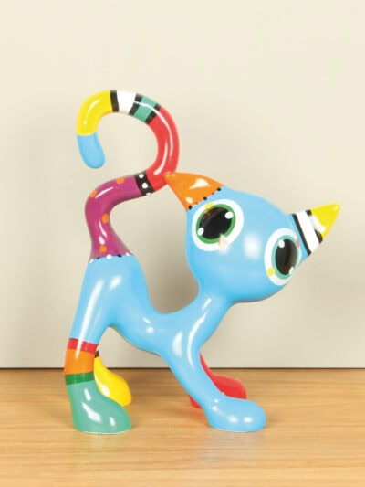 Figur für den Innenbereich – Multicolor – Resin – Django – 25x14x22 cm