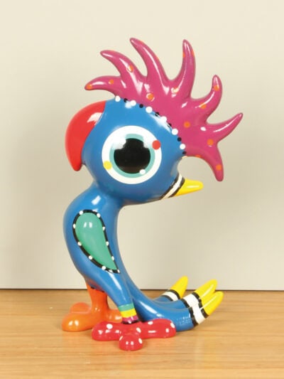 Figur für den Innenbereich – Multicolor – Resin – Pex – 30x15x16 cm